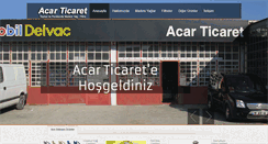 Desktop Screenshot of acarticaretbandirma.com